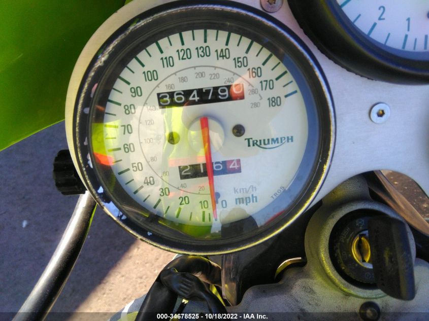 2000 TRIUMPH MOTORCYCLE SPEED TRIPLE SMT500FM4YJ094469