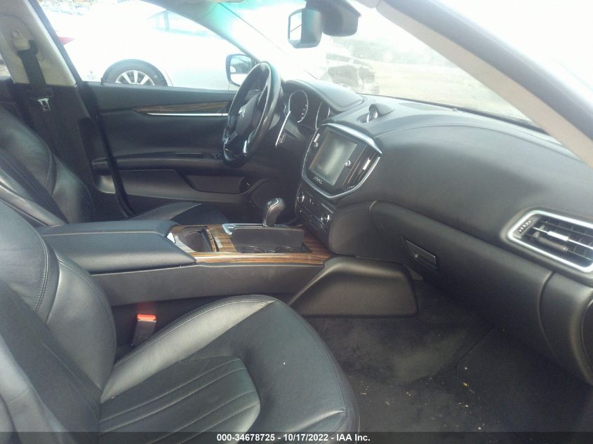 2014 MASERATI GHIBLI S Q4 ZAM57RTAXE1085923