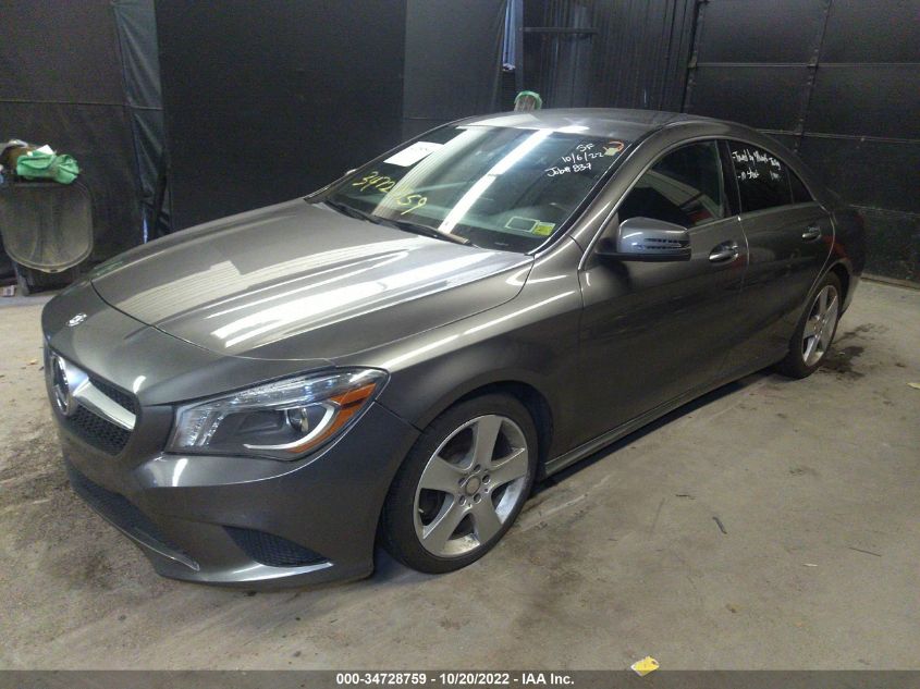 2015 MERCEDES-BENZ CLA-CLASS CLA 250 WDDSJ4GB9FN181587