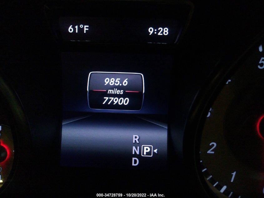 2015 MERCEDES-BENZ CLA-CLASS CLA 250 WDDSJ4GB9FN181587