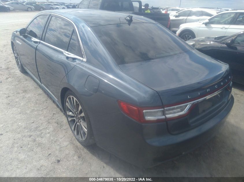 2019 LINCOLN CONTINENTAL SELECT 1LN6L9SKXK5606850