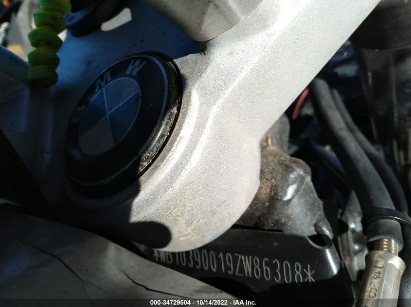 2009 BMW R1200 GS ADVENTURE WB10390019ZW86308