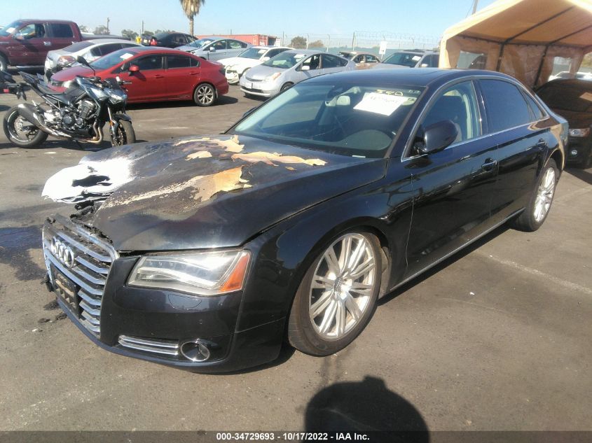 2014 AUDI A8 L 4.0T WAUR2AFDXEN010933