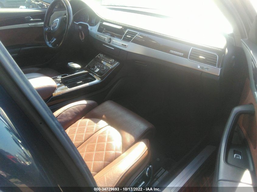2014 AUDI A8 L 4.0T WAUR2AFDXEN010933