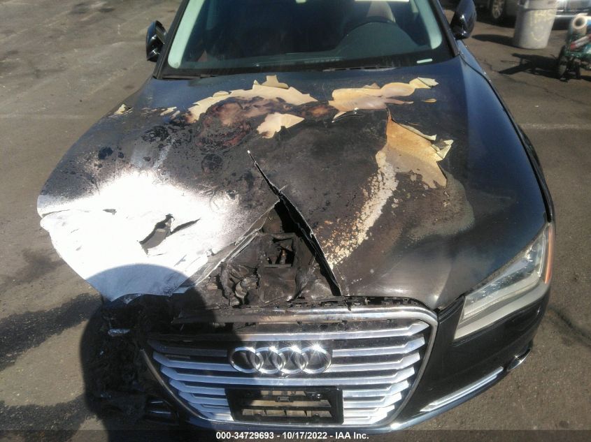 2014 AUDI A8 L 4.0T WAUR2AFDXEN010933