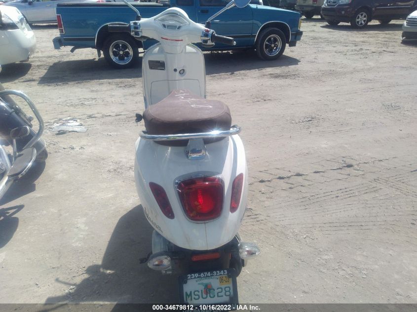 2022 VESPA PRIMAVERA ZAPCA06B0N5104290