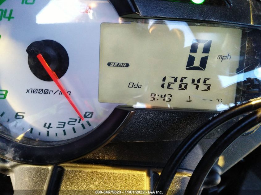 2009 KAWASAKI ZX600 R JKAZX4R179A010080