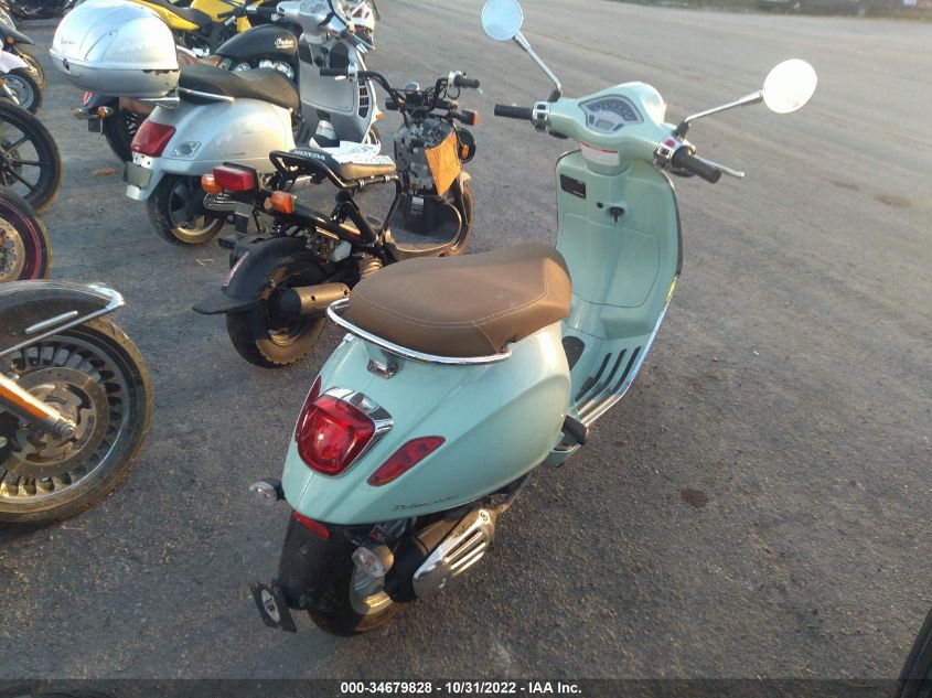 2022 VESPA PRIMAVERA ZAPCA06B4N5104244