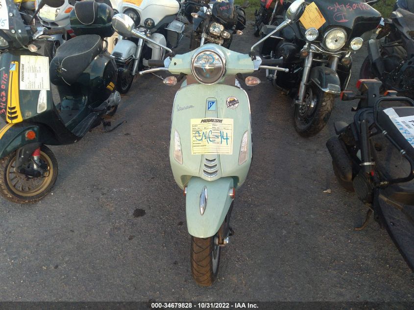 2022 VESPA PRIMAVERA ZAPCA06B4N5104244