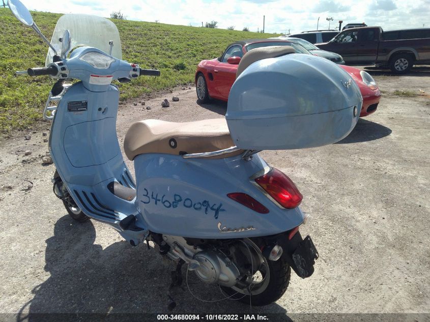 2017 VESPA PRIMAVERA 50 4V IE ZAPC536B2H5102471