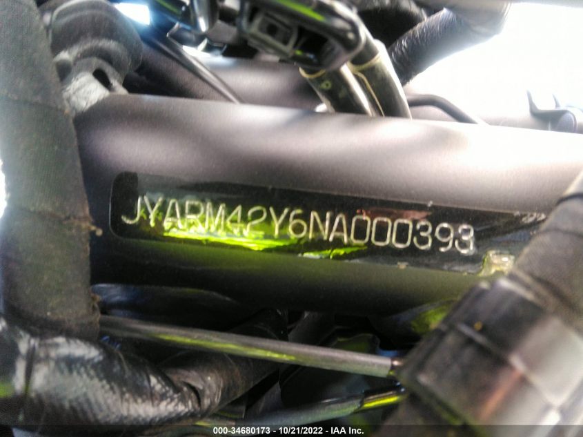 2022 YAMAHA MTM690 JYARM42Y6NA000393