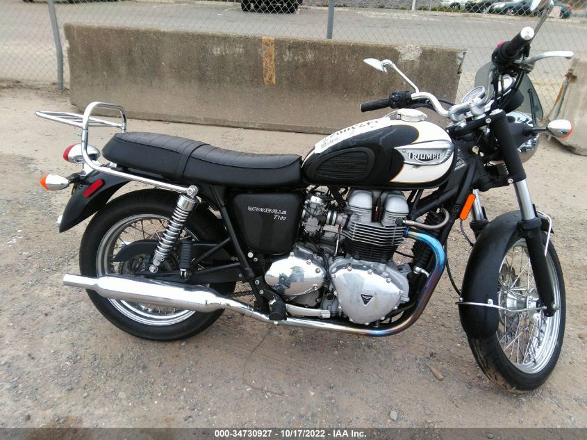 2005 TRIUMPH MOTORCYCLE T100 BONNEVILLE SMT910K115J222396