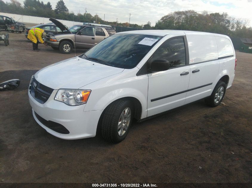 2014 RAM CARGO VAN TRADESMAN 2C4JRGAG0ER149732