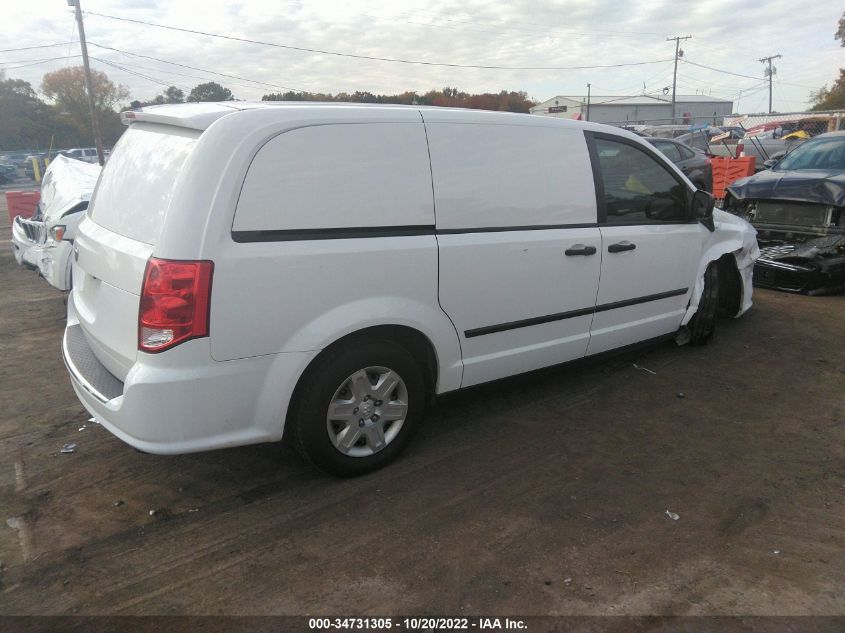 2014 RAM CARGO VAN TRADESMAN 2C4JRGAG0ER149732