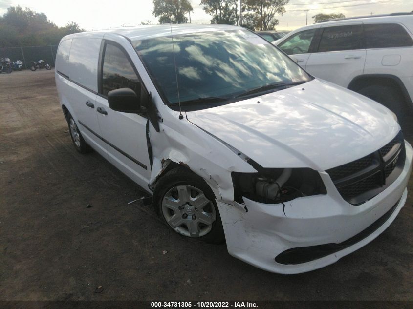 2014 RAM CARGO VAN TRADESMAN 2C4JRGAG0ER149732
