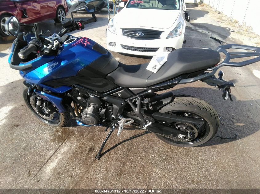 2022 TRIUMPH MOTORCYCLE TIGER SPORT 660 SMTL20UL3NTAZ5238