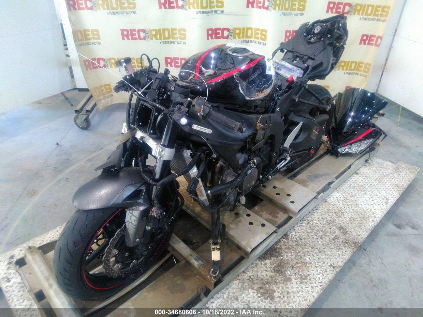 2022 KAWASAKI ZX636 K JKBZXJH12NA013099