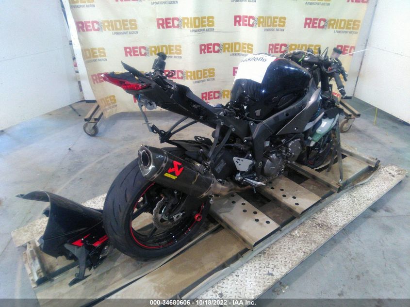 2022 KAWASAKI ZX636 K JKBZXJH12NA013099