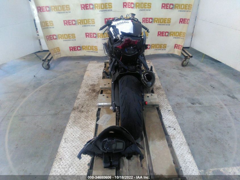 2022 KAWASAKI ZX636 K JKBZXJH12NA013099