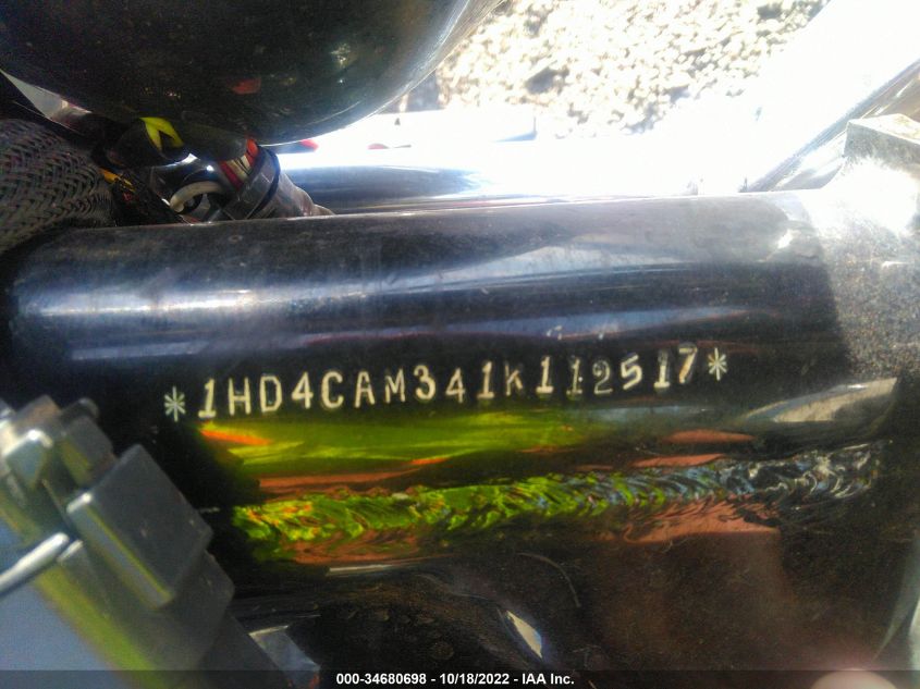 2001 HARLEY-DAVIDSON XL883 1HD4CAM341K112517