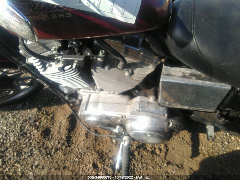 2001 HARLEY-DAVIDSON XL883 1HD4CAM341K112517