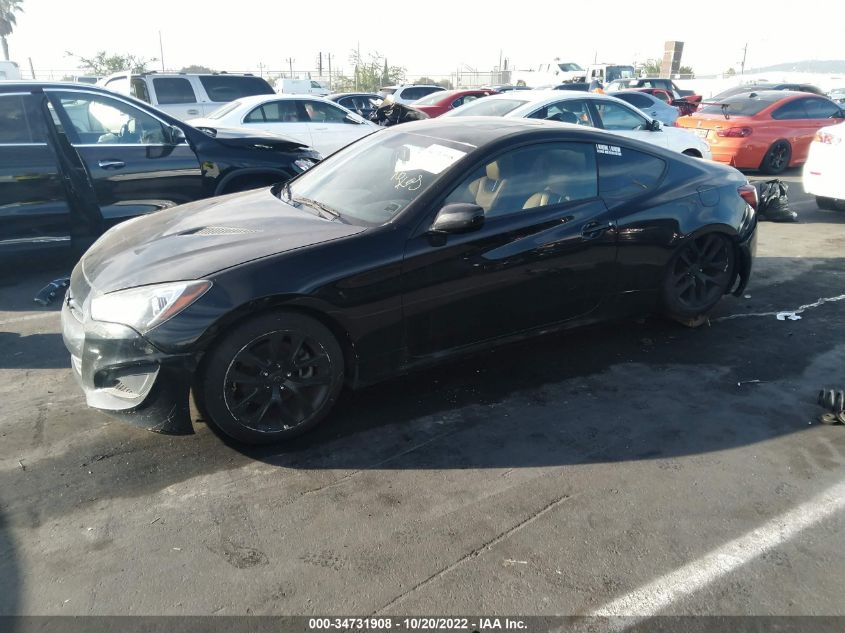 2013 HYUNDAI GENESIS COUPE 2.0T PREMIUM KMHHT6KD3DU092292