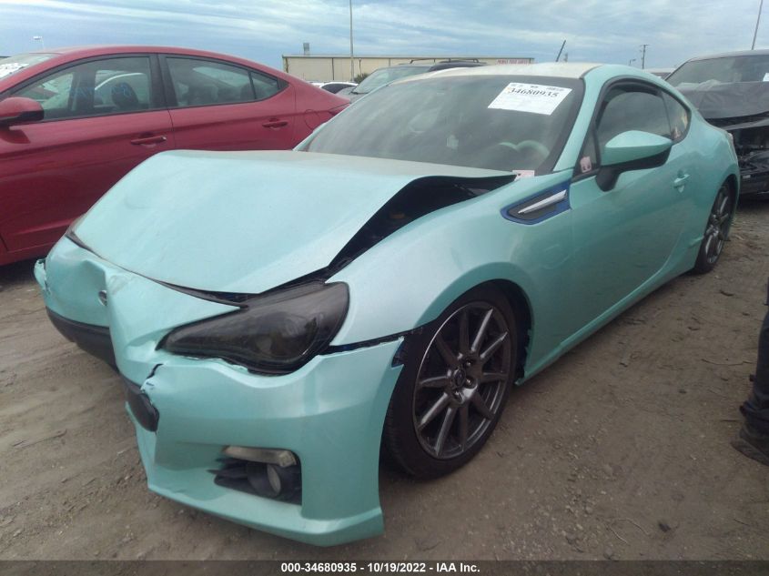 2013 SUBARU BRZ LIMITED JF1ZCAC19D1611966