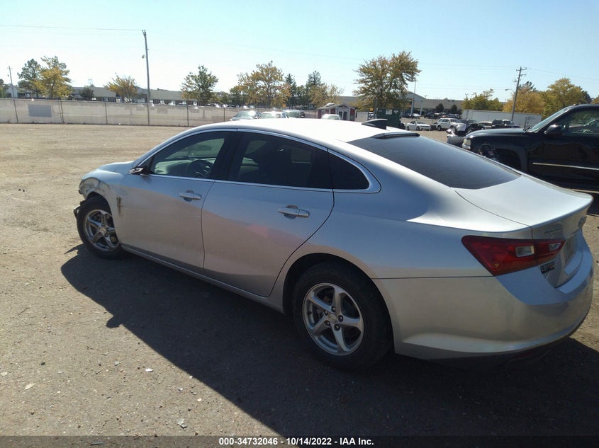 VIN 1G1ZB5STXJF233204 2018 CHEVROLET MALIBU LS
