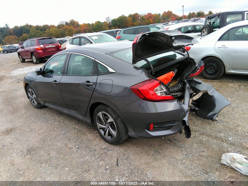 VIN 2HGFC2F62KH509368 2019 HONDA CIVIC SEDAN LX