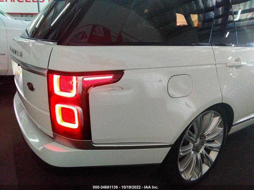 VIN SALGS2RU4LA592195 2020 LAND ROVER RANGE ROVER HSE
