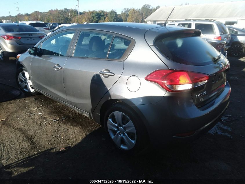 2016 KIA FORTE 5-DOOR LX KNAFK5A80G5644470