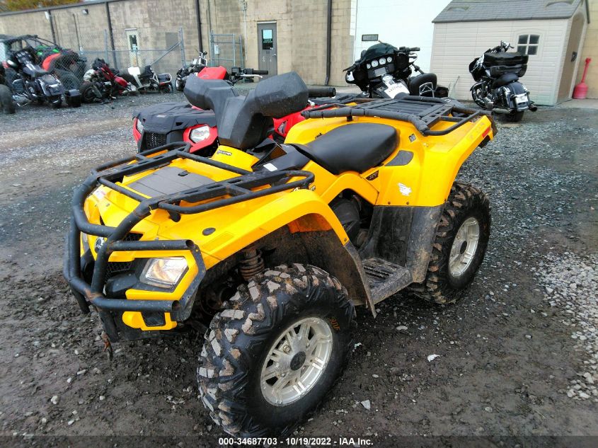 2012 CAN-AM OUTLANDER 400 XT 3JBEKCM14CJ000030