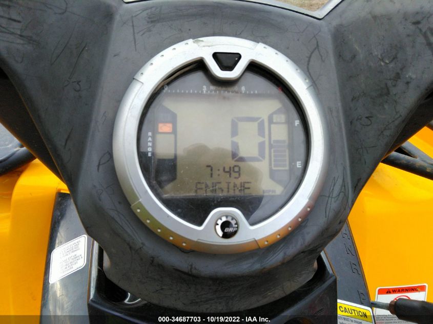 2012 CAN-AM OUTLANDER 400 XT 3JBEKCM14CJ000030