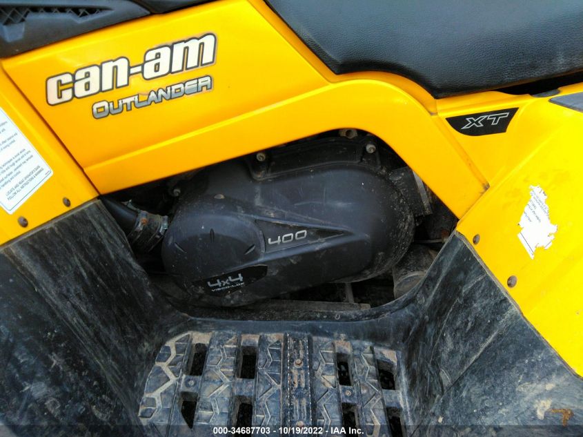 2012 CAN-AM OUTLANDER 400 XT 3JBEKCM14CJ000030
