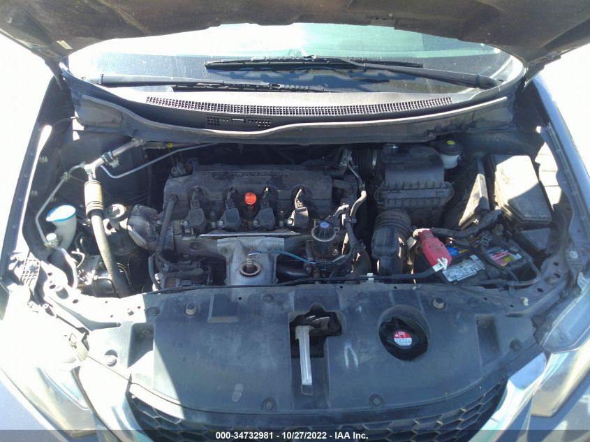 2013 HONDA CIVIC SDN EX 2HGFB2F85DH539861
