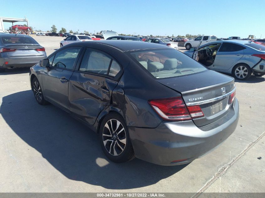 2013 HONDA CIVIC SDN EX 2HGFB2F85DH539861