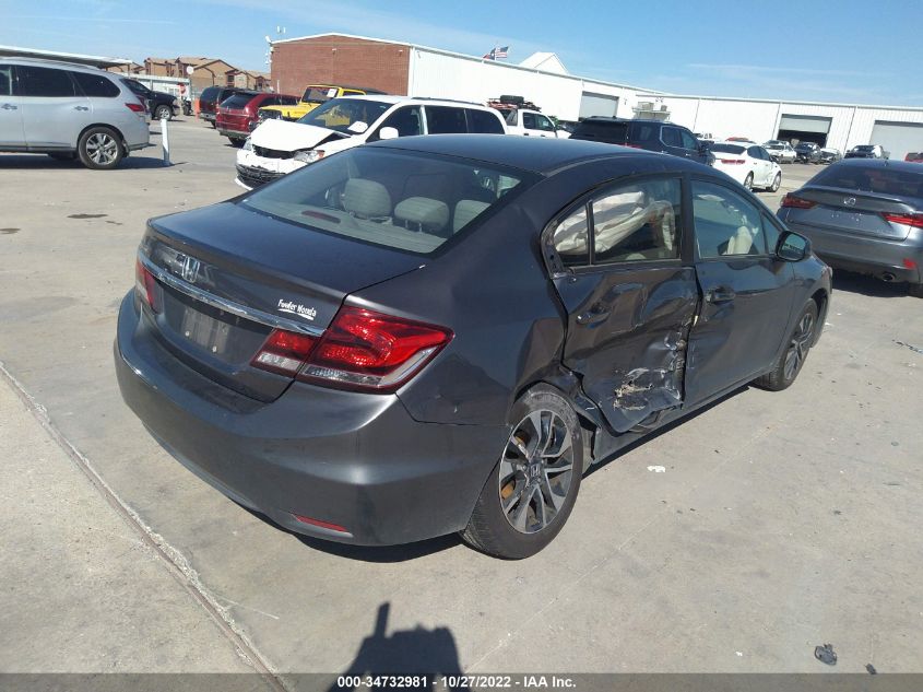 2013 HONDA CIVIC SDN EX 2HGFB2F85DH539861