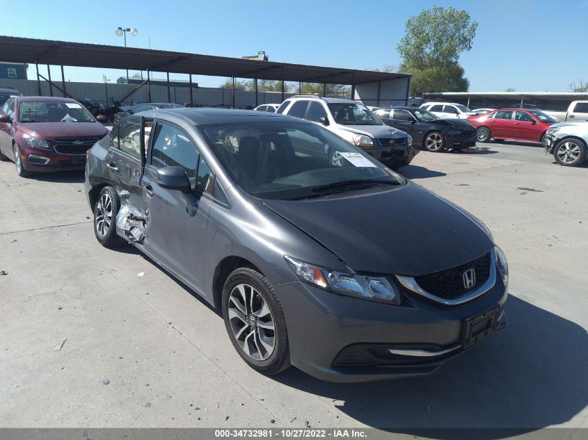 2013 HONDA CIVIC SDN EX 2HGFB2F85DH539861