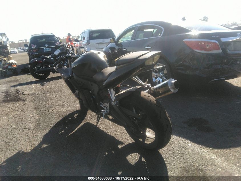 2007 YAMAHA YZFR6 S JYARJ06E17A035900