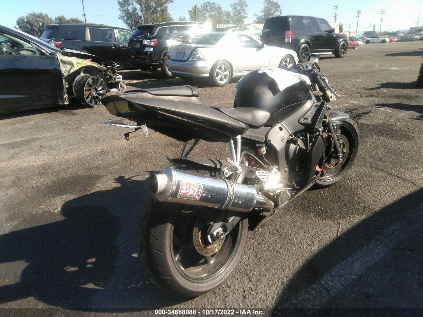 2007 YAMAHA YZFR6 S JYARJ06E17A035900