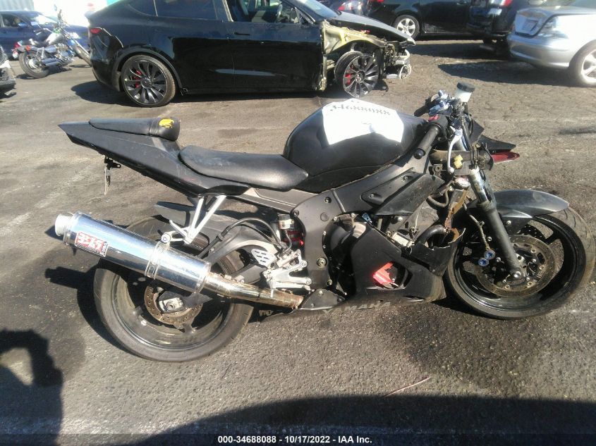 2007 YAMAHA YZFR6 S JYARJ06E17A035900