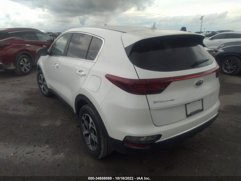 VIN KNDPM3ACXM7911821 2021 KIA SPORTAGE LX