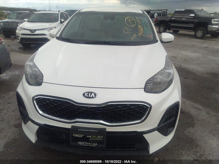 VIN KNDPM3ACXM7911821 2021 KIA SPORTAGE LX