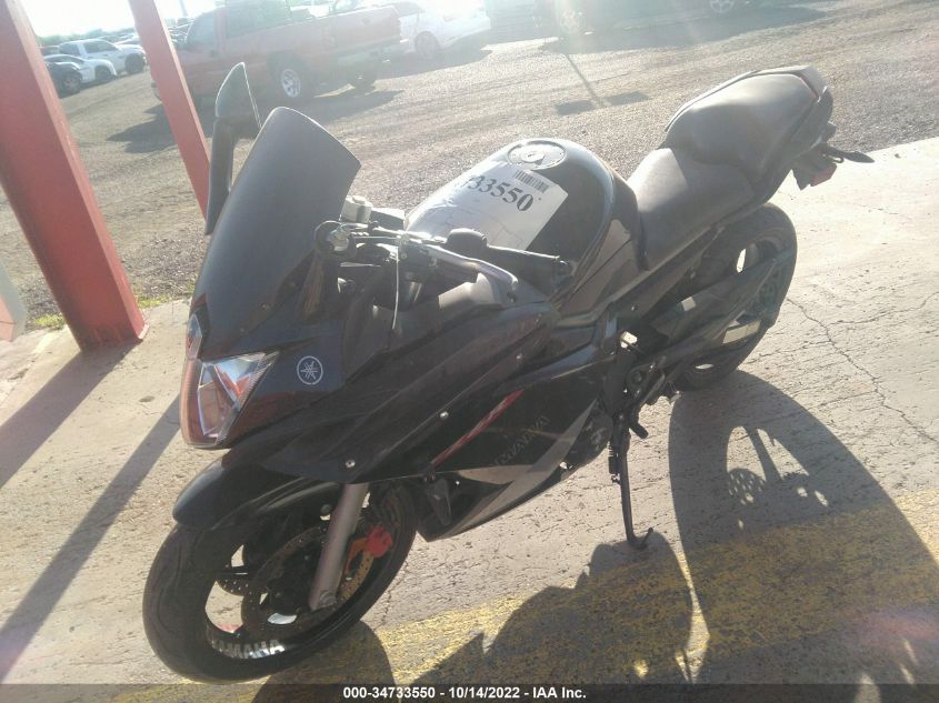 2009 YAMAHA FZ6 R JYARJ18E99A005453