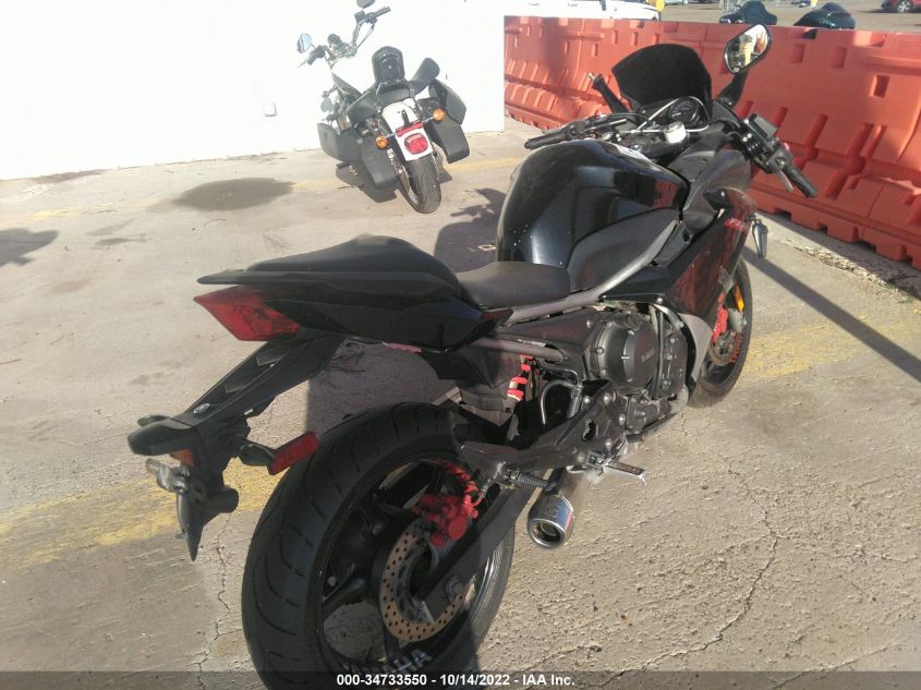 2009 YAMAHA FZ6 R JYARJ18E99A005453