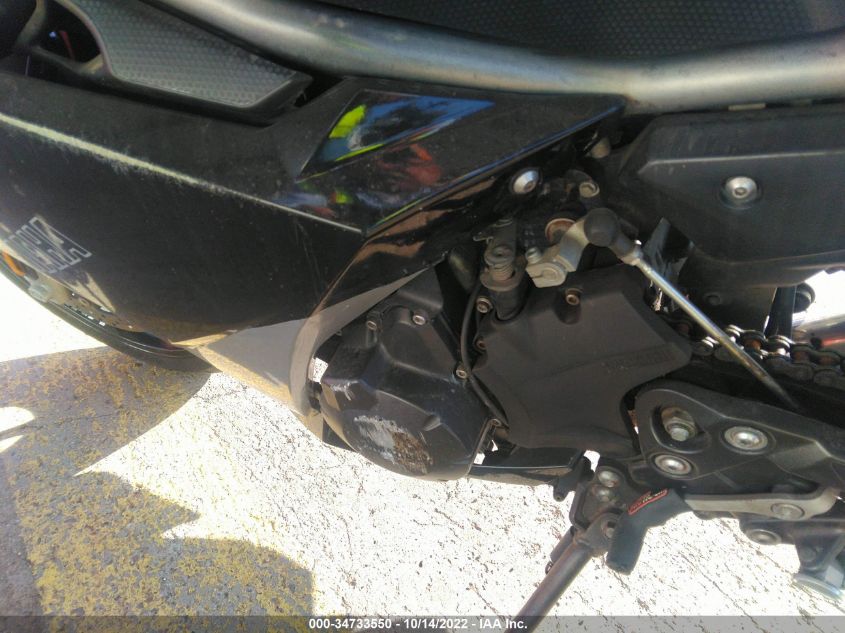 2009 YAMAHA FZ6 R JYARJ18E99A005453