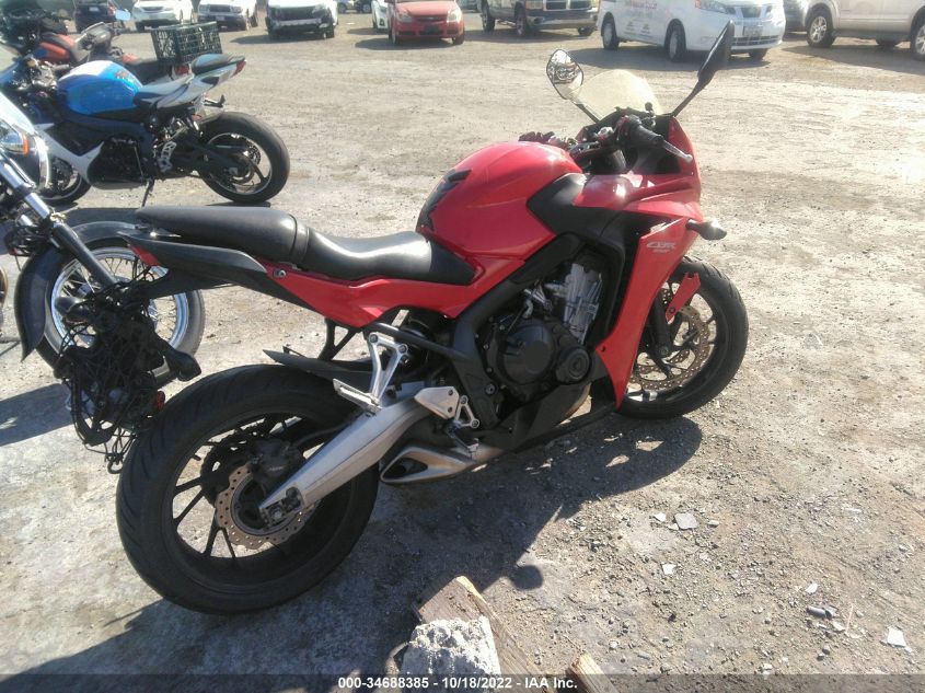 2015 HONDA CBR650 F MLHRC7418F5100057