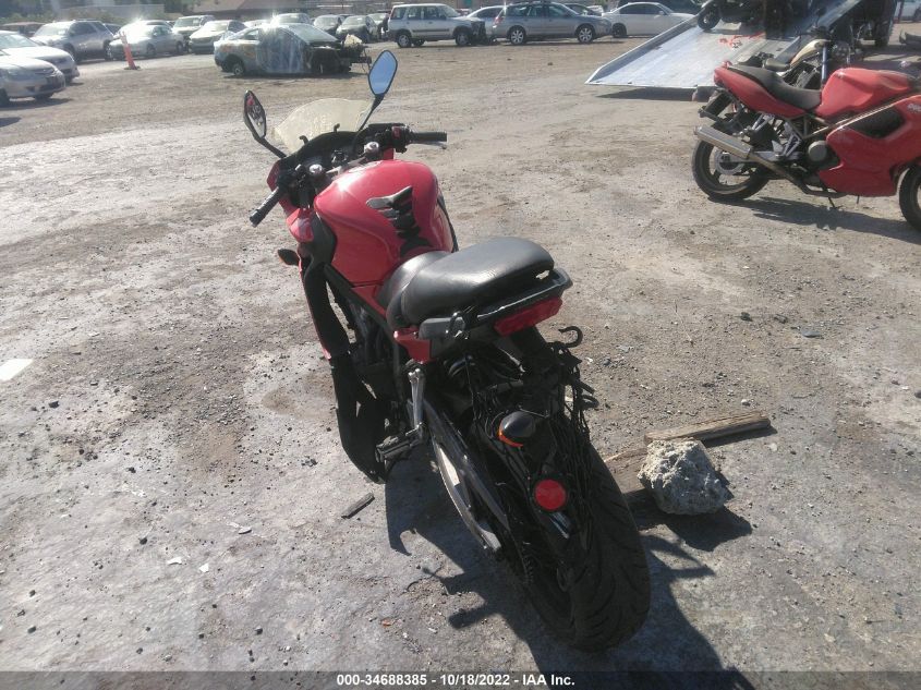 2015 HONDA CBR650 F MLHRC7418F5100057