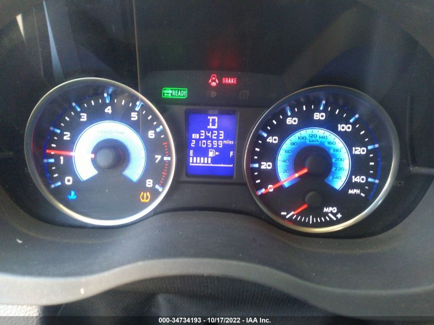 2014 SUBARU XV CROSSTREK HYBRID JF2GPBCC3EH227009