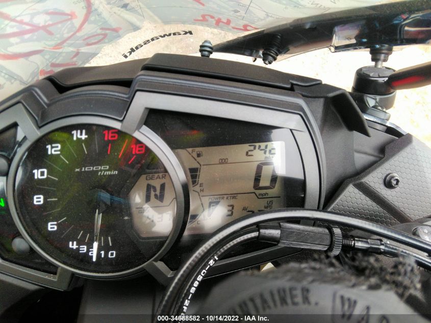 2023 KAWASAKI ZX636 K JKBZXJH1XPA016321